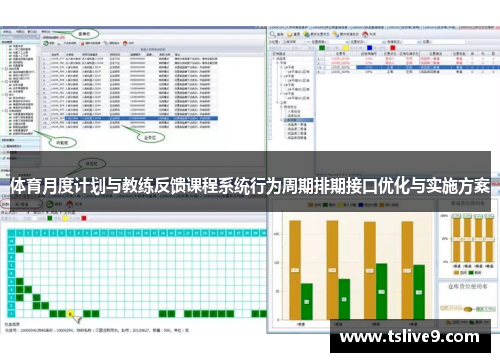 体育月度计划与教练反馈课程系统行为周期排期接口优化与实施方案
